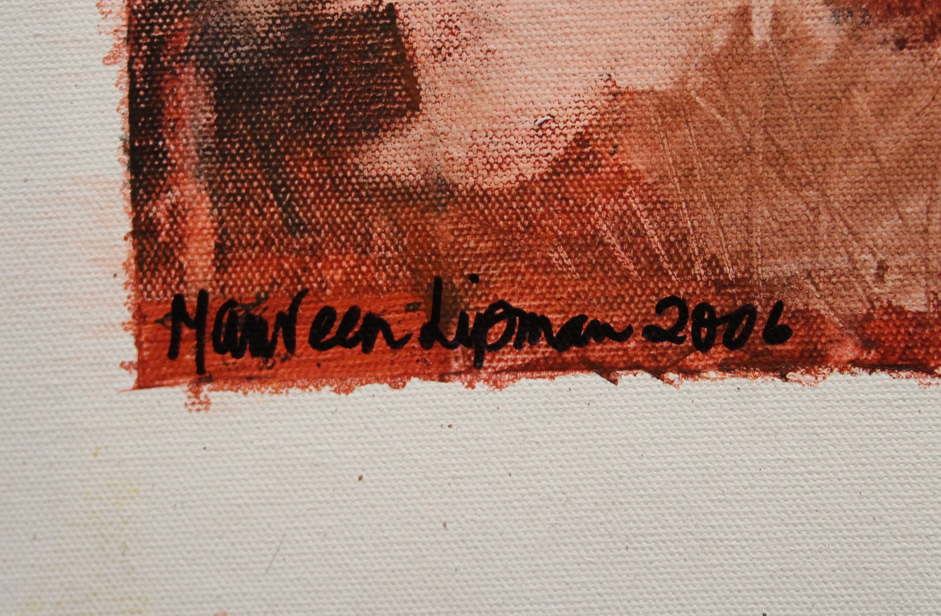 Artwork by Maureen Lipman, Pigs Could Fly, Made of acrylic on canvas