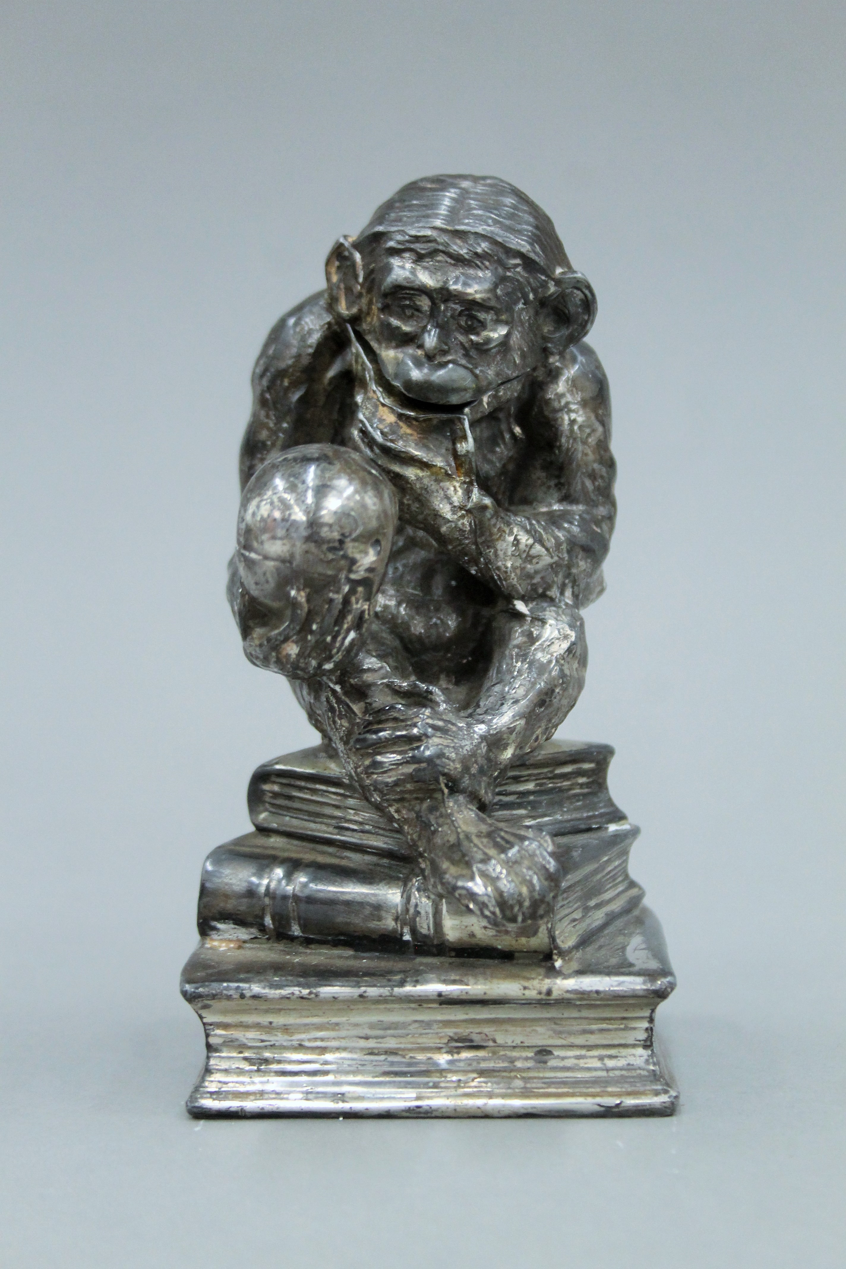 Gertrude Alice Meredith Williams | a silvered pewter sculpture of an ...