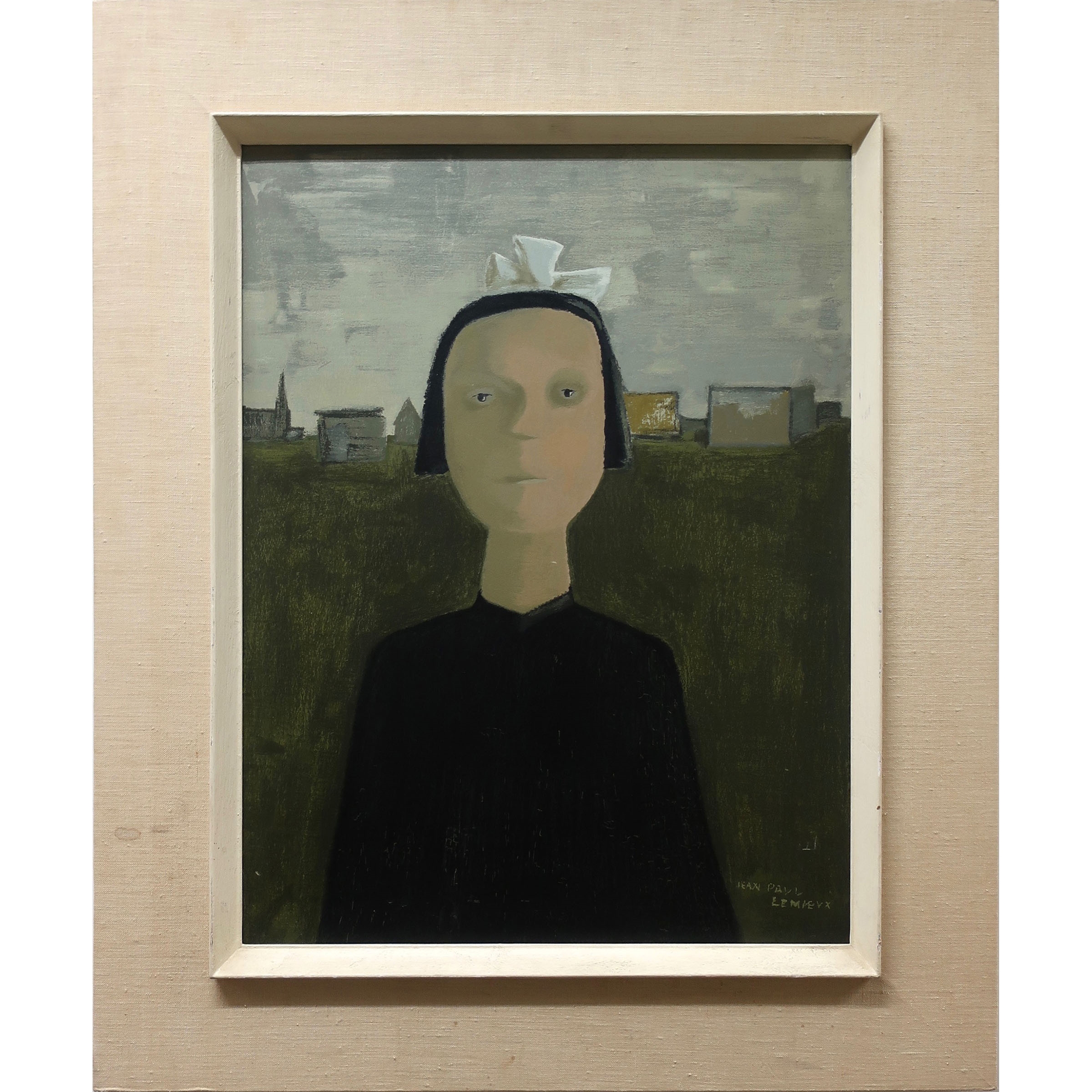 Jean Paul Lemieux L'ORPHELINE (THE ORPHAN) MutualArt