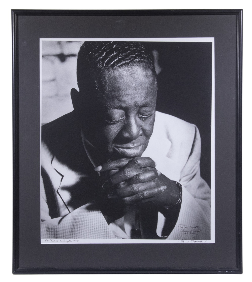 Herman Leonard Famous Bust Portrait of Art Tatum (19091959) (1955) MutualArt