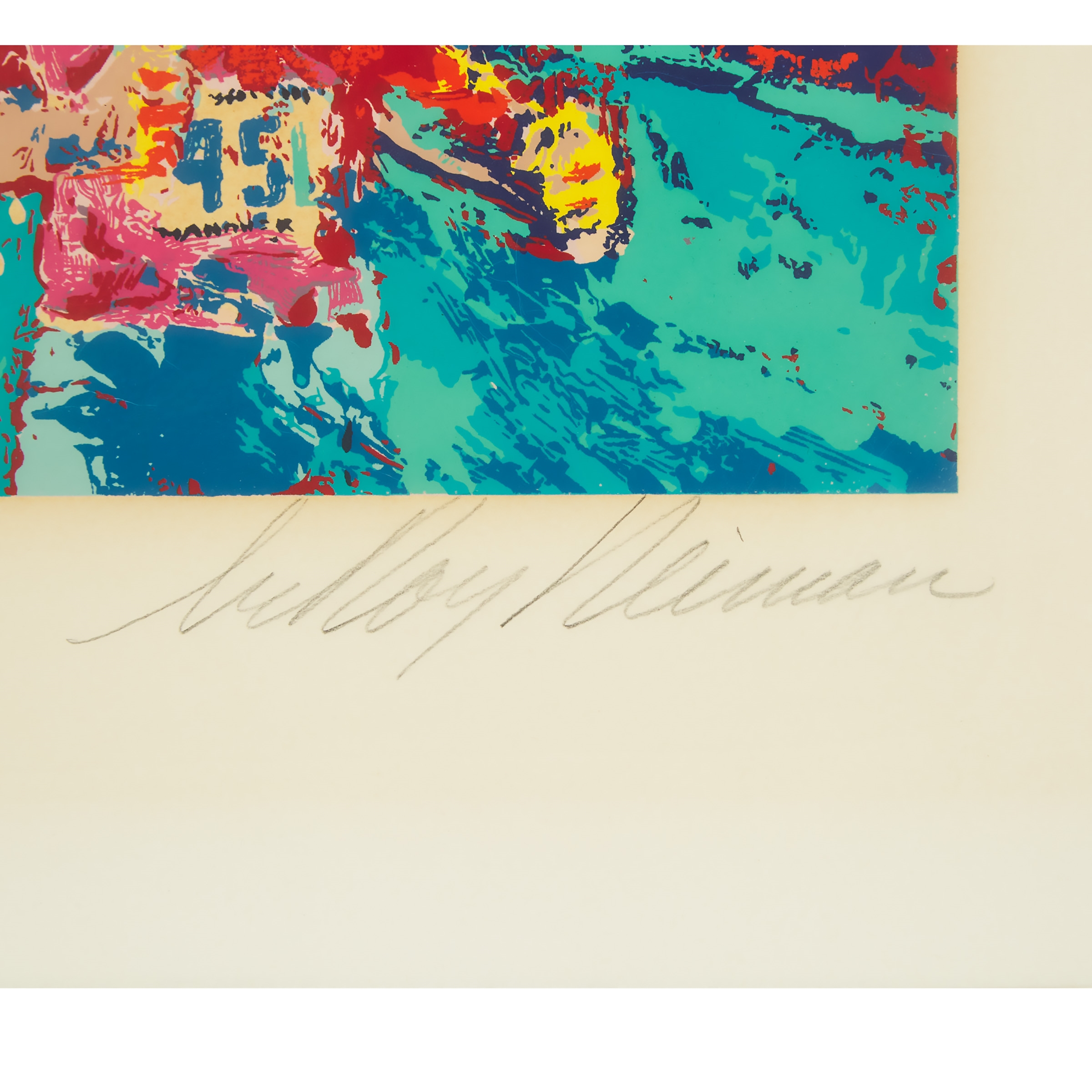 LeRoy Neiman NEW YORK CITY MARATHON, 1980 MutualArt