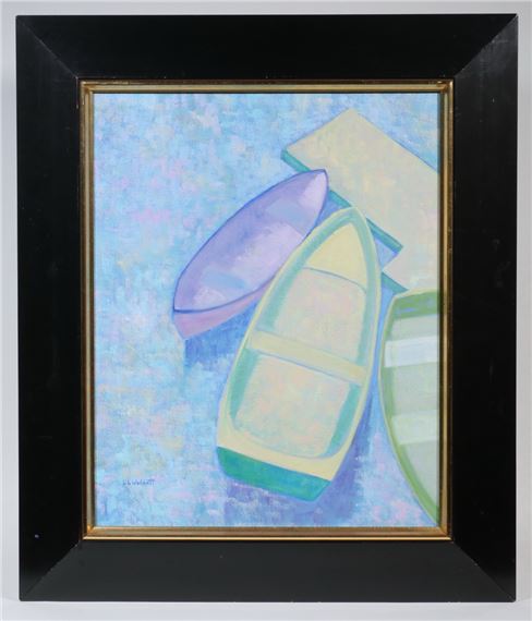 "On the Dock" by Linda Low Wolcott