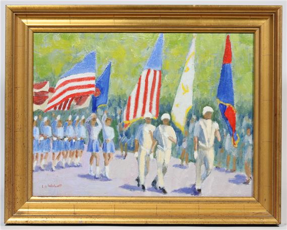 "July 4" by Linda Low Wolcott