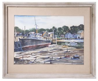 Docked Ship - Edward Mayo