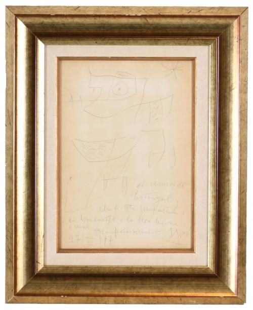 Joan Miró | JOAN MIRÓ (1893-1983). Untitled (1977) | MutualArt