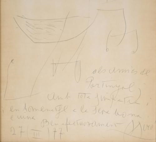 Joan Miró | JOAN MIRÓ (1893-1983). Untitled (1977) | MutualArt
