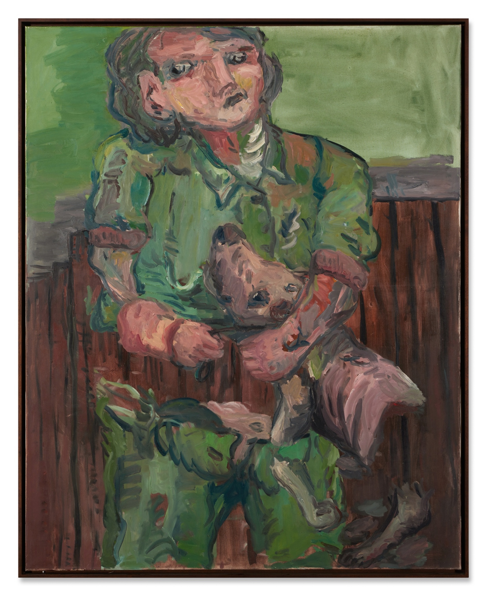 Malermund (Painter’s Mouth) by Georg Baselitz, dated 1966