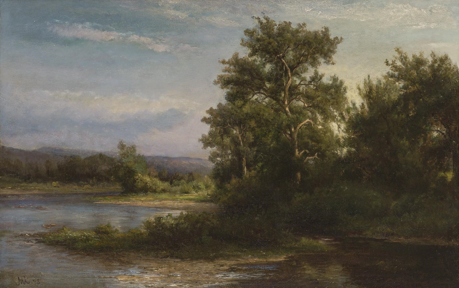 Landscape, 1843 by John William Casilear, 1843