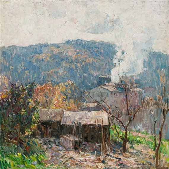 "Goat Hill", 1923 by John Fulton Folinsbee, 1923