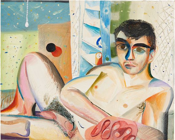 Sunday by Louis Fratino, Painted in 2017