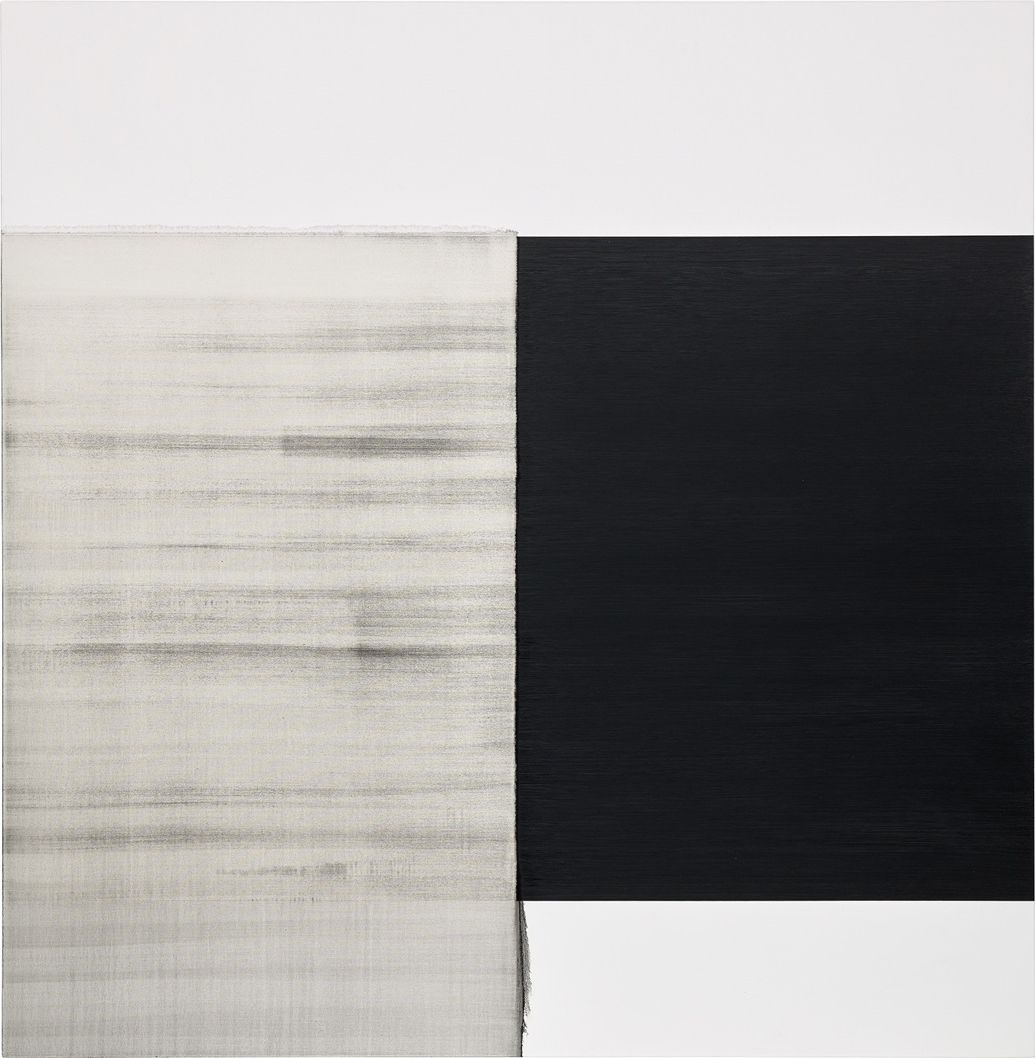Callum Innes | Exposed Painting Vine Black (2002) | MutualArt