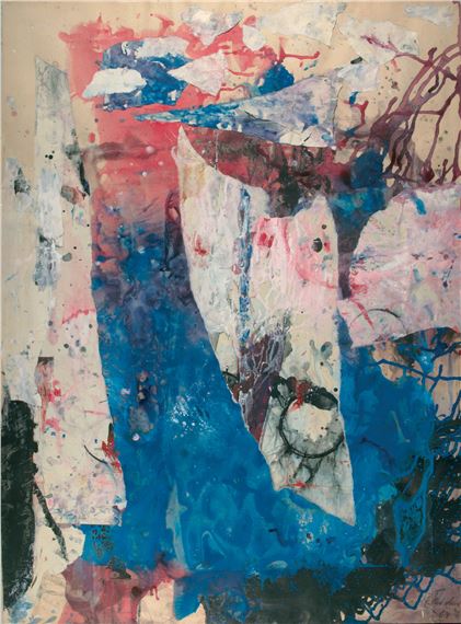 Ohne Titel (Überlagerungen). by Fred Thieler, 1967