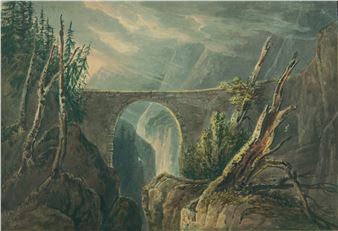 An der Via Mala. - Richard Sasse