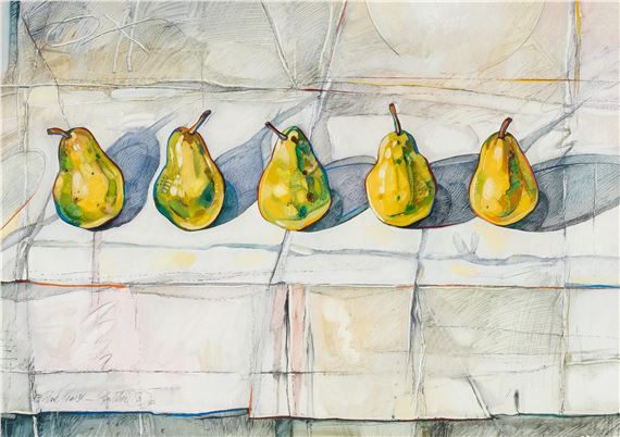 John Fincher | Five Pears (1983) | MutualArt