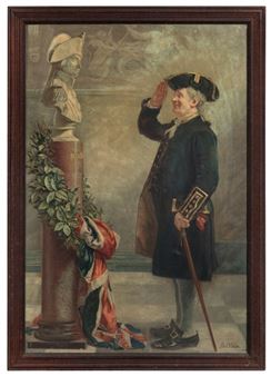 SALUTING THE ADMIRAL - Albert Holden