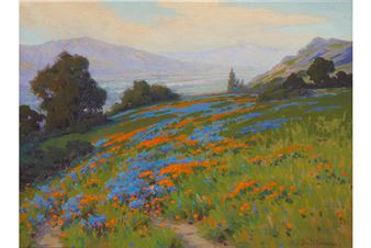 Leading Moran's California American Fine Art sale are works by Edgar Alwin Payne and John Marshall Gamble