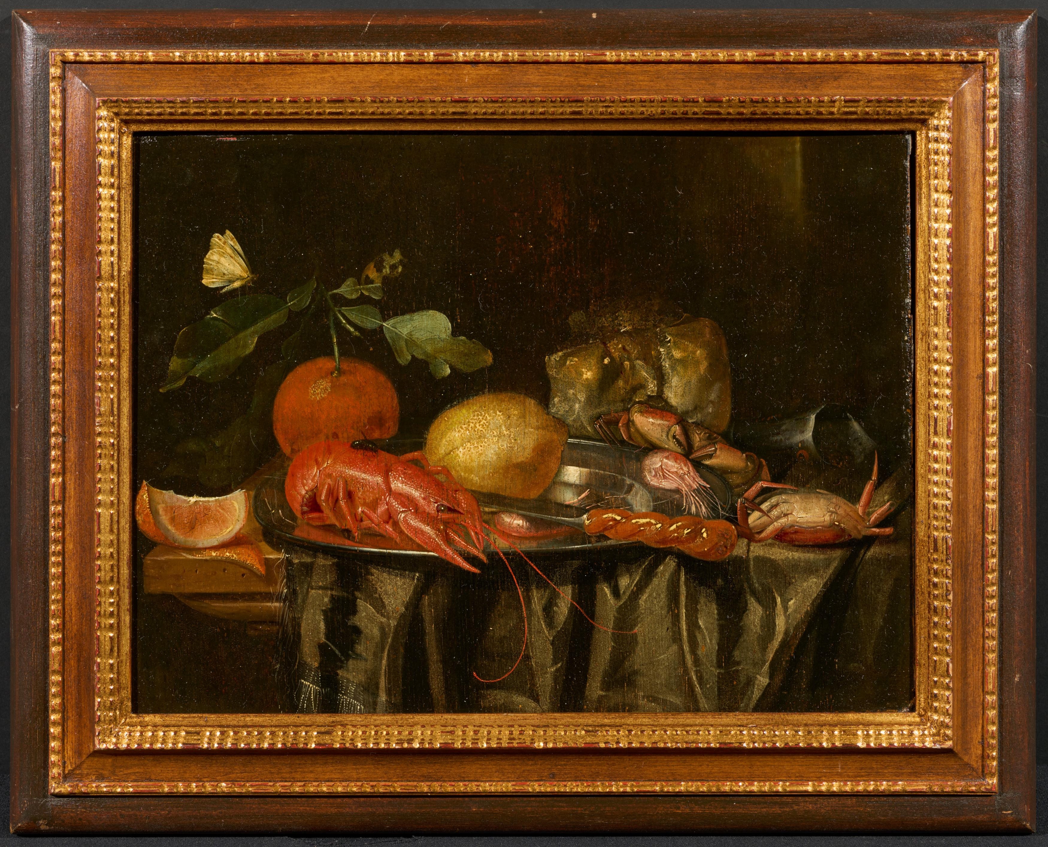 Harmen Loeding | Still Life with Shellfish and Citrus Fruit. | MutualArt