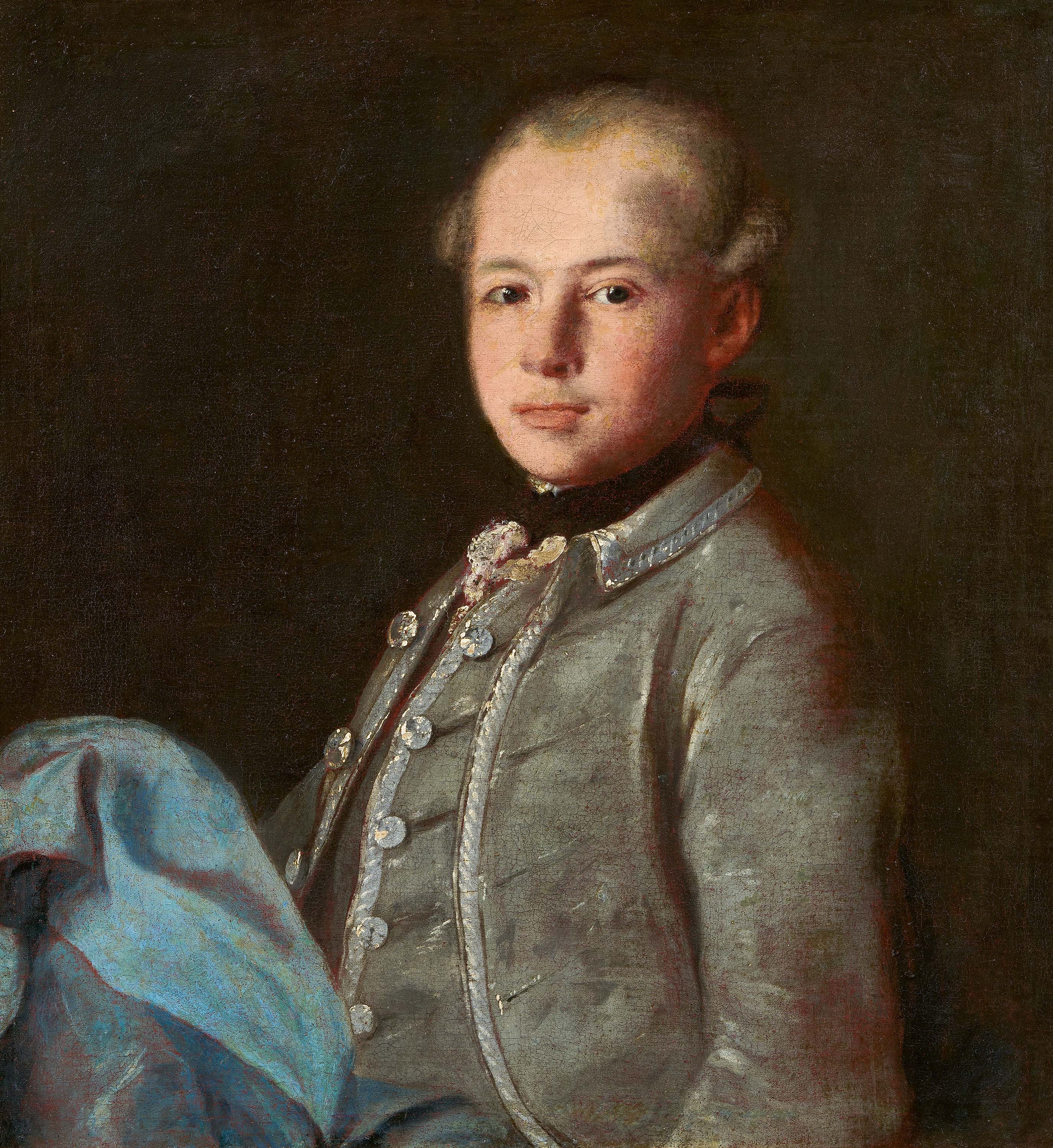 Italian School, 18th Century | Portrait of a Young Man. | MutualArt