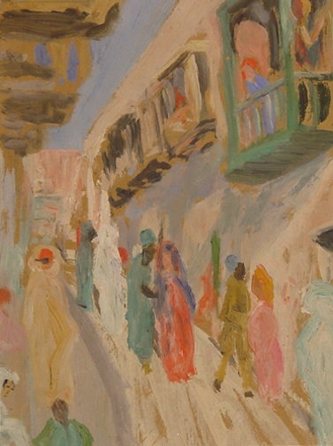 Algerische Frauen by Ernesto Schiess, 1918