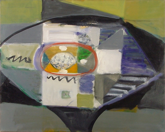 Artwork by Emanuel Jacob, Tisch II, Made of Oil on canvas