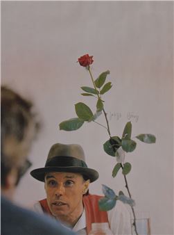Ohne die Rose tun wir's nicht - Für Joseph Beuys | ”Ohne die Rose tun wir's nicht”. (1973