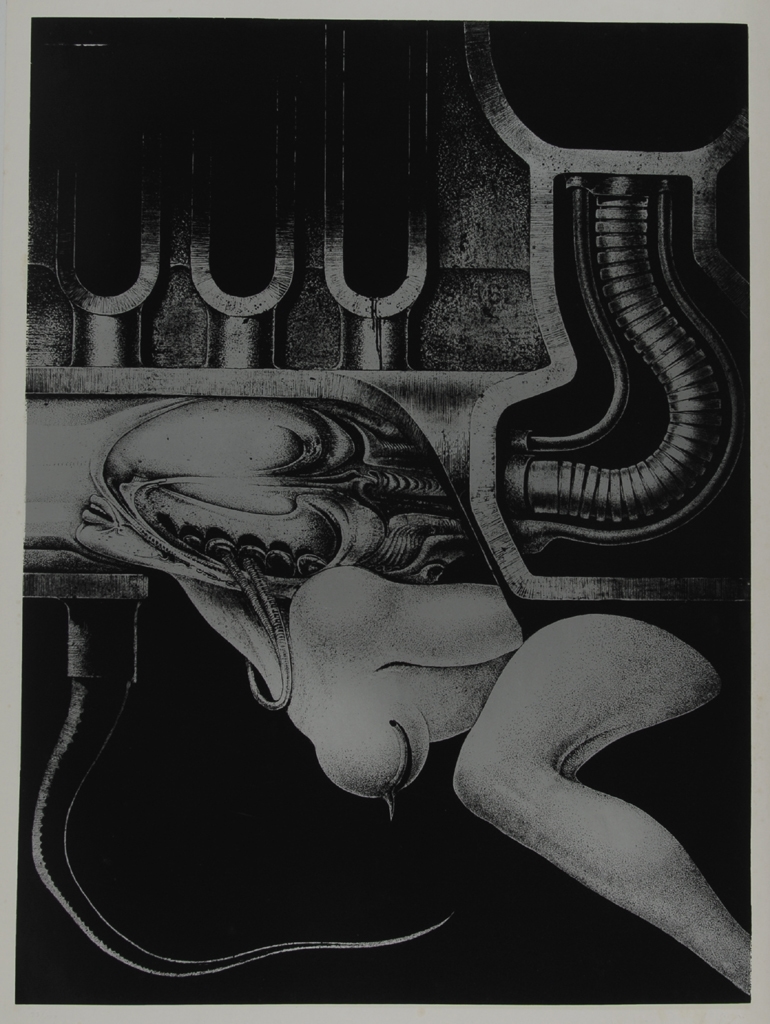 H. R. Giger | Sheet from Biomechanoiden (1969) | MutualArt