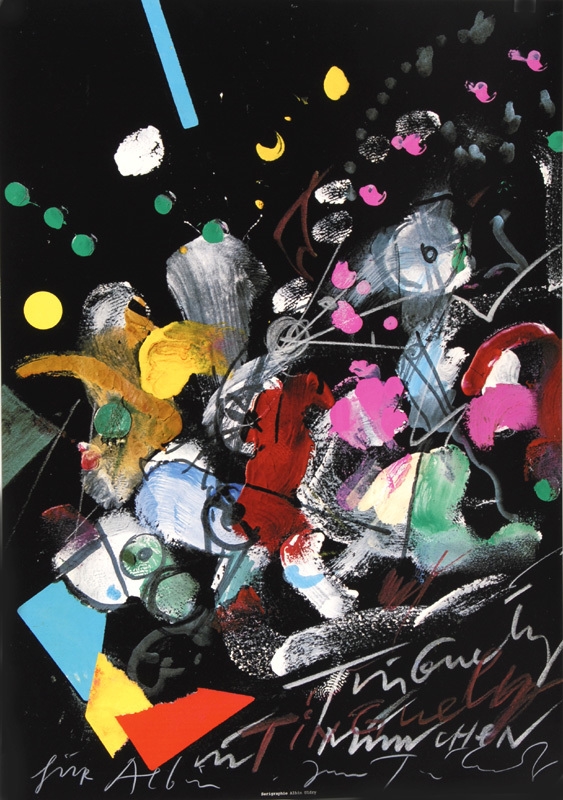Jean Tinguely | Poster. Tinguely in München | MutualArt