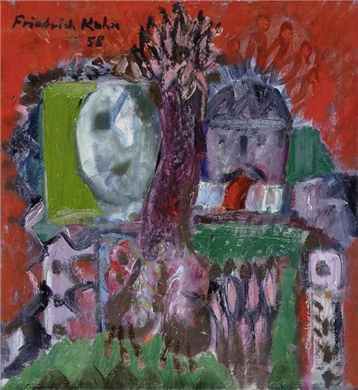 Fritz and Theo by Friedrich Kuhn, 1958