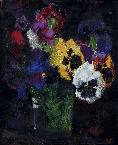 Pensées by Augusto Giacometti, 1938