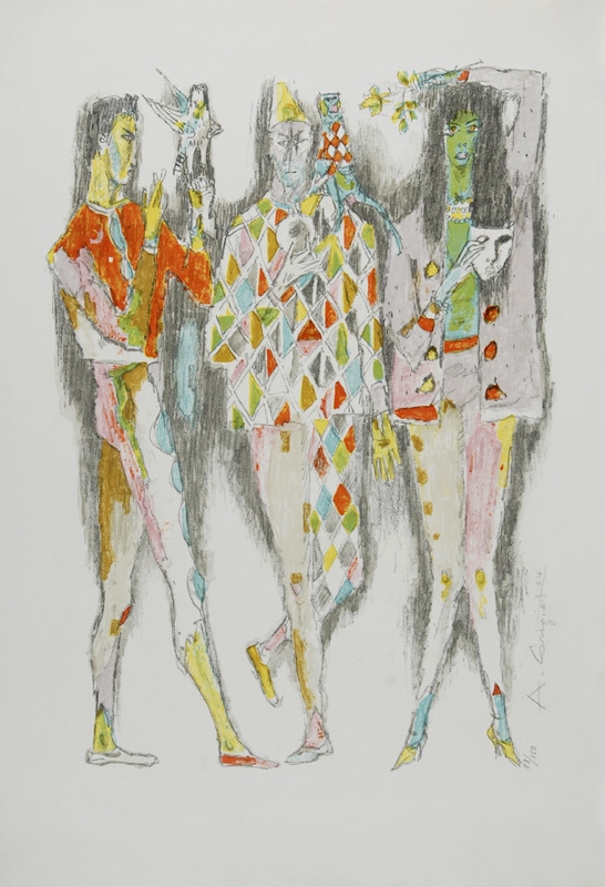 Trio by Alois Carigiet, 1964