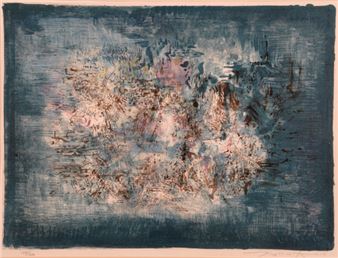 Wou-Ki Zao | PETITE JARDIN 小花園 (56) | Compare similar artworks