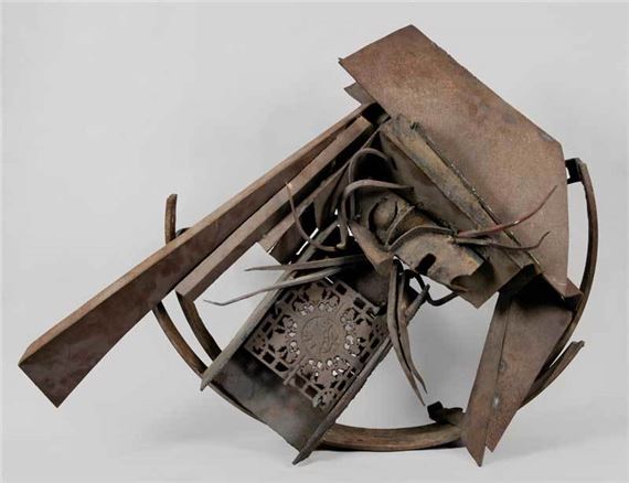 Head and Bird by Silvio Mattioli, 1975