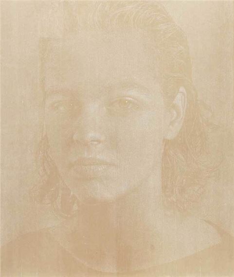 Natascha III by Franz Gertsch, 1986