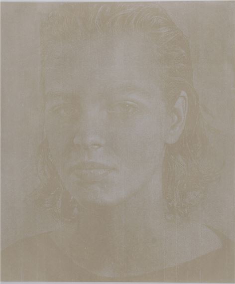 Natascha III by Franz Gertsch, 1986