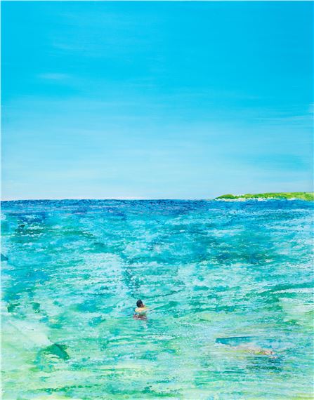 Le nageur by Maria Filopoulou, 1997