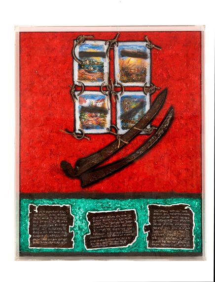 Der brief der nicht ankam Kunst für das Volk by Yiannis Psychopedis, 1994