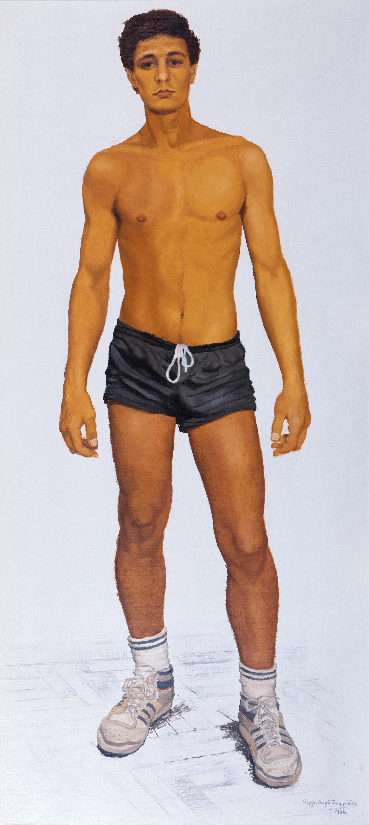 George Thomas Georgiadis | L'athlète (1984) | MutualArt