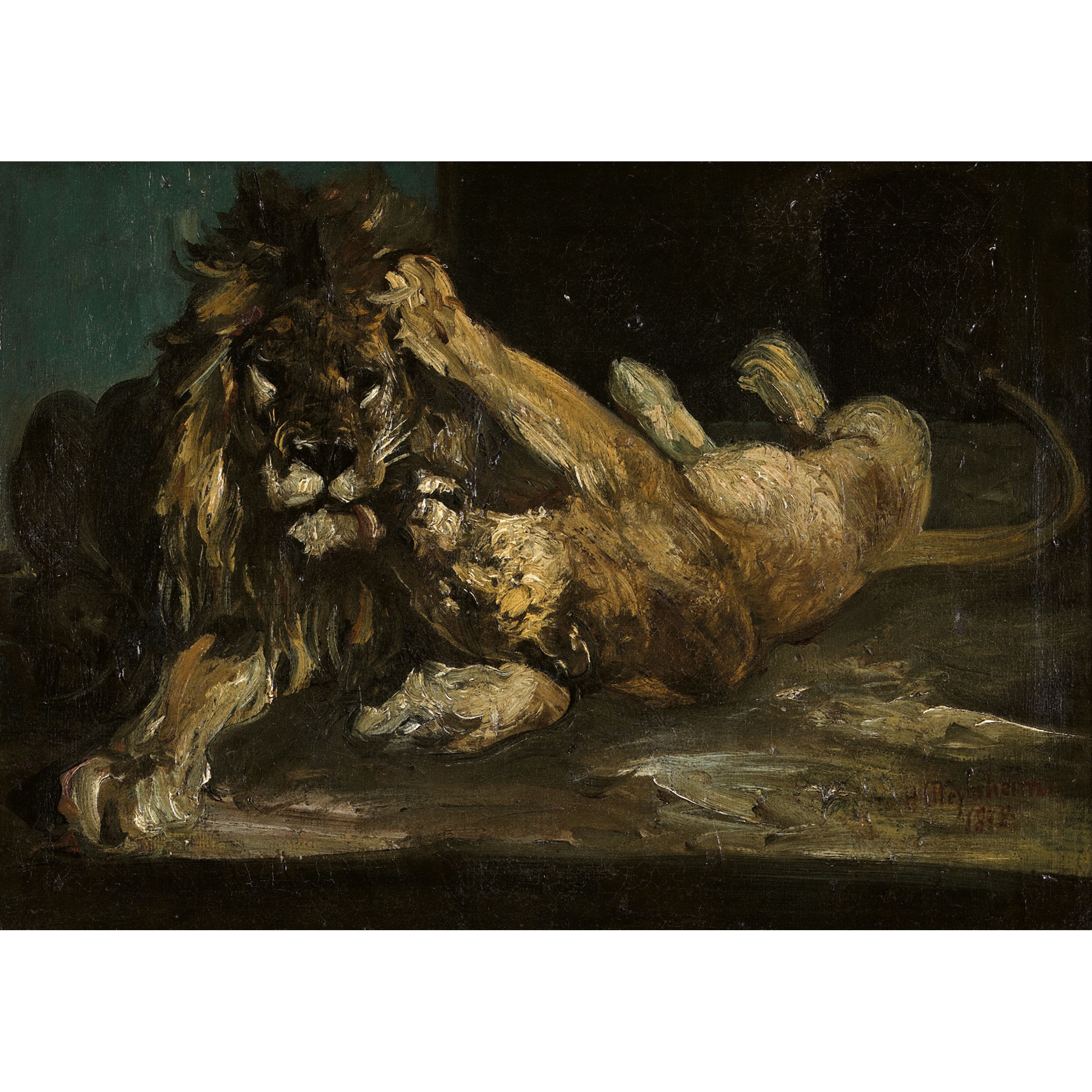hermann-meyerheim-spielendes-l-wenpaar-1878-mutualart