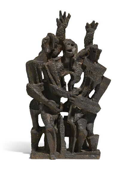 Le retour du fils prodigue by Ossip Zadkine, Conceived in 1950, cast by 1962