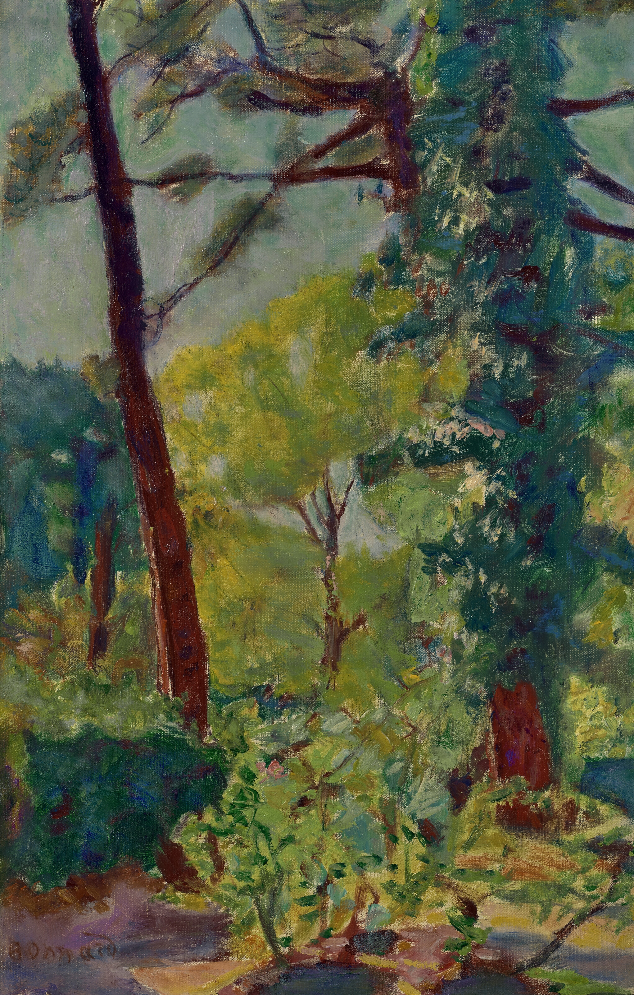 Artwork by Pierre Bonnard, Le Parc, Made of oil on canvas
