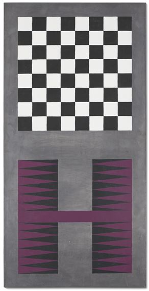 Sherrie Levine | Untitled (DOUBLE LEAD CHECKS: 7) (1989) | MutualArt