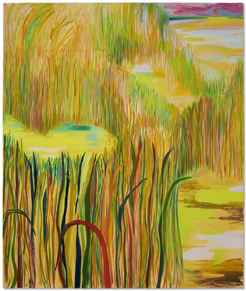 Making Space by Shara Hughes, 2021, Painted in 2021