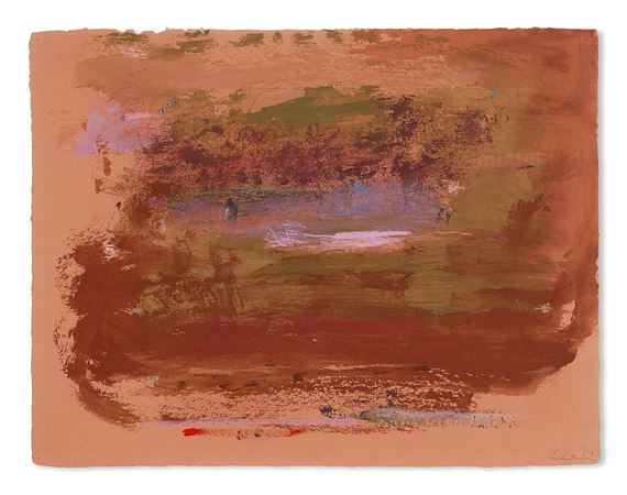 New Year’s Series I by Helen Frankenthaler, 1979, Executed in 1979