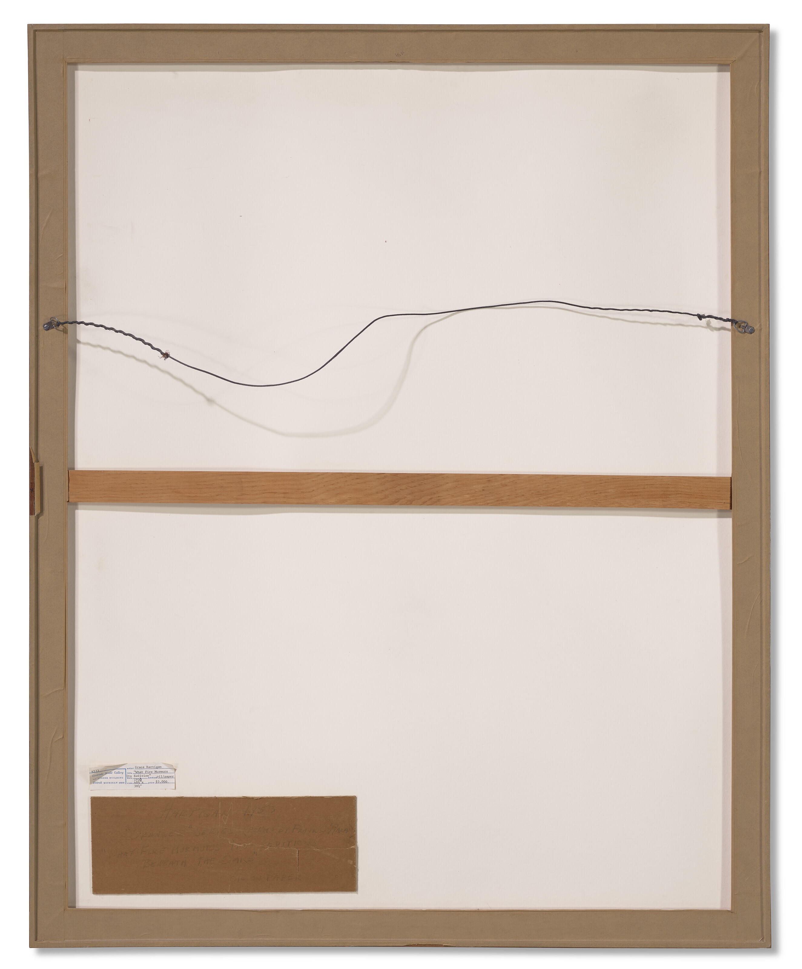 Grace Hartigan Oranges No. 3 (What Fire Murmurs Its Sedition) (1953