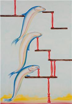 Shigeru Hasegawa: Painting - Nonaka-Hill, Los Angeles (Melrose)