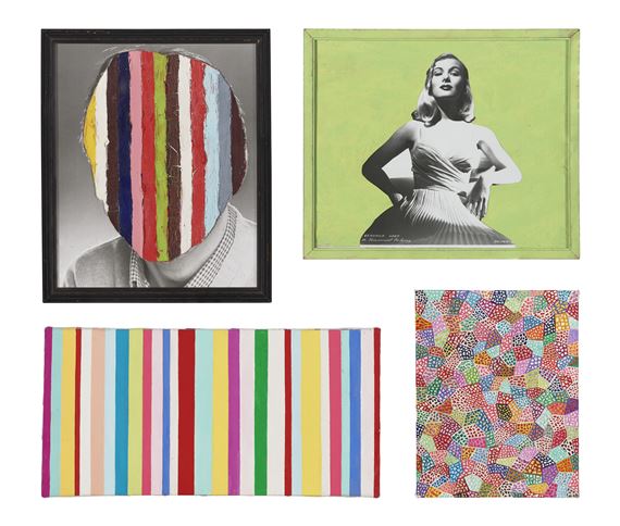 3321.; 3317.; 2233.; 2415 [Four Works] by Andrew Masullo, 1998, Painted in 1998