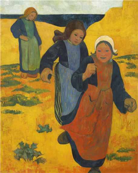 Filles aux grands sables by Paul Sérusier, Painted in 1891