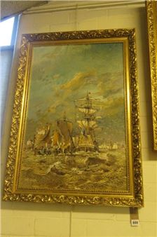 OIL ON BOARD BY RAYMOND FURNESS - Raymond Furness