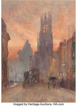 Fleet Street, London - Ina Salter