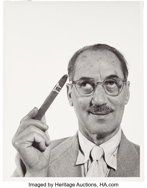 Comedians - Groucho Marx, Red Skelton, Jimmy Durante by Philippe Halsman, 1951, Gelatin Silver Prints